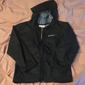 Columbia Kids Black Raincoat